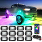 C2 Max RGB+IC Chasing Color Rock Lights Kit, 2-24 Pods, IP68 Waterproof